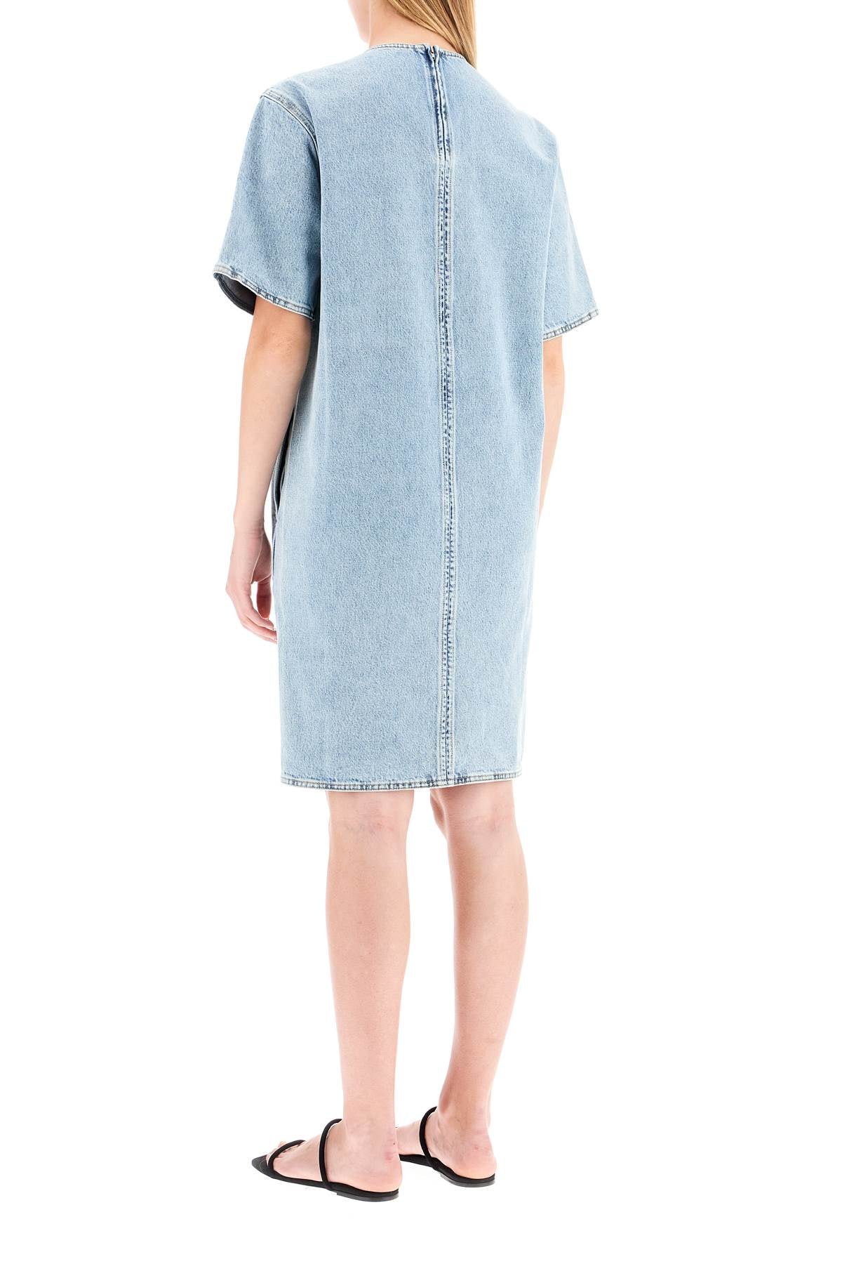 Toteme short denim dress image 2