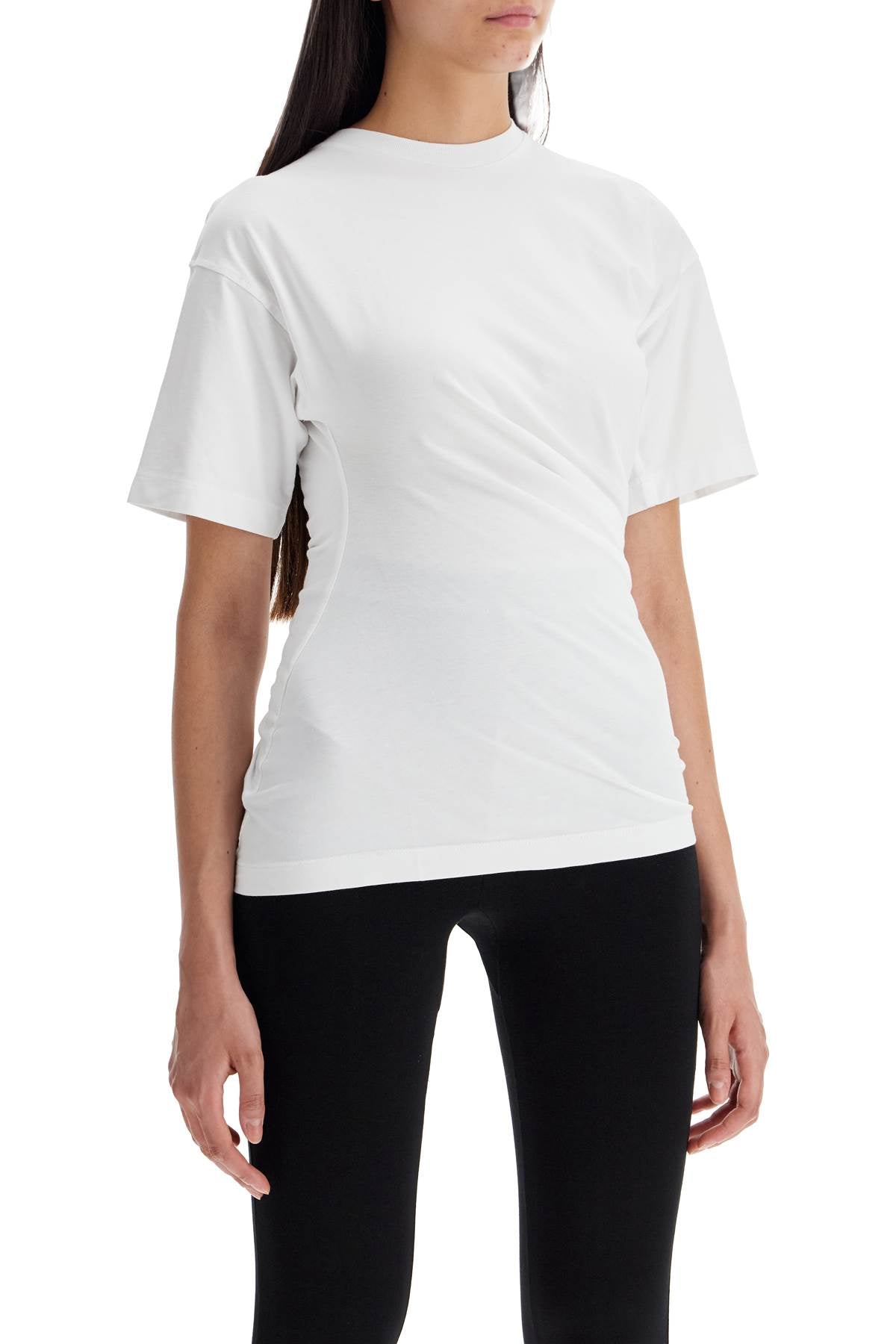 Totême Organic Cotton Twisted T-Shirt: Modern & Comfortable image 1