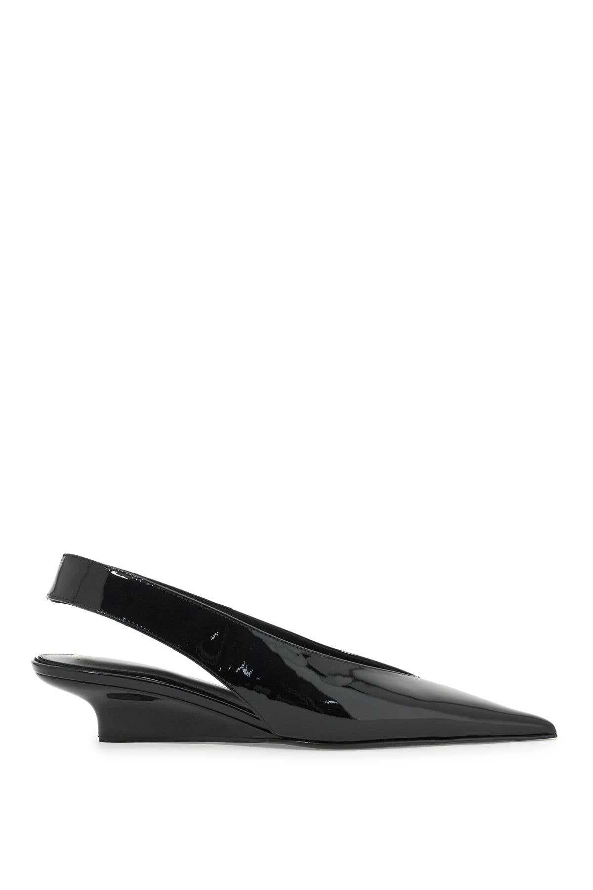 Toteme Slingback Patent Leather Wedge Sandal image 0