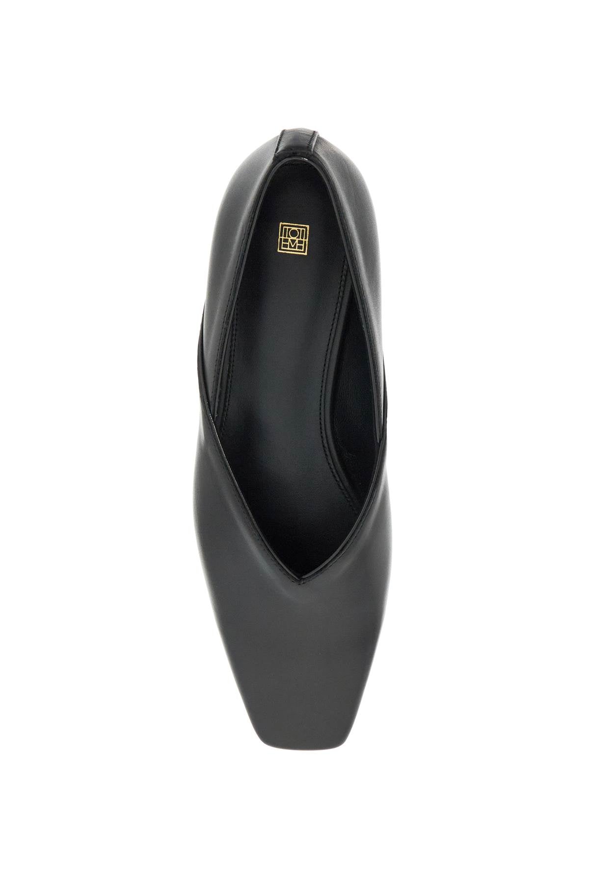 Toteme Everyday Ballet Flats: Leather & Patent Leather image 1