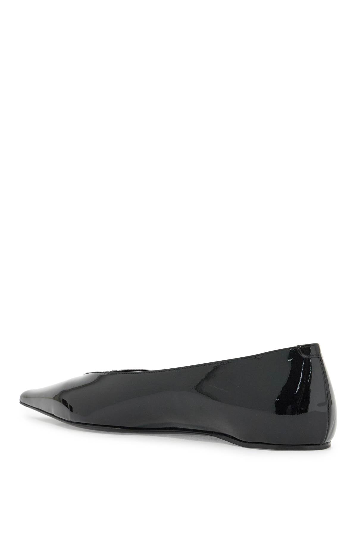 Toteme Asymmetric Patent Leather Ballerina Flats image 2