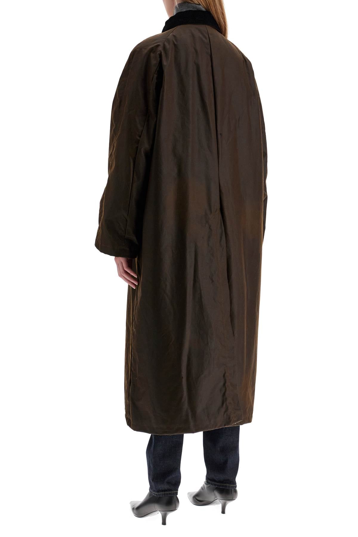 Toteme Women's Country Waxed Cotton Long Coat image 2