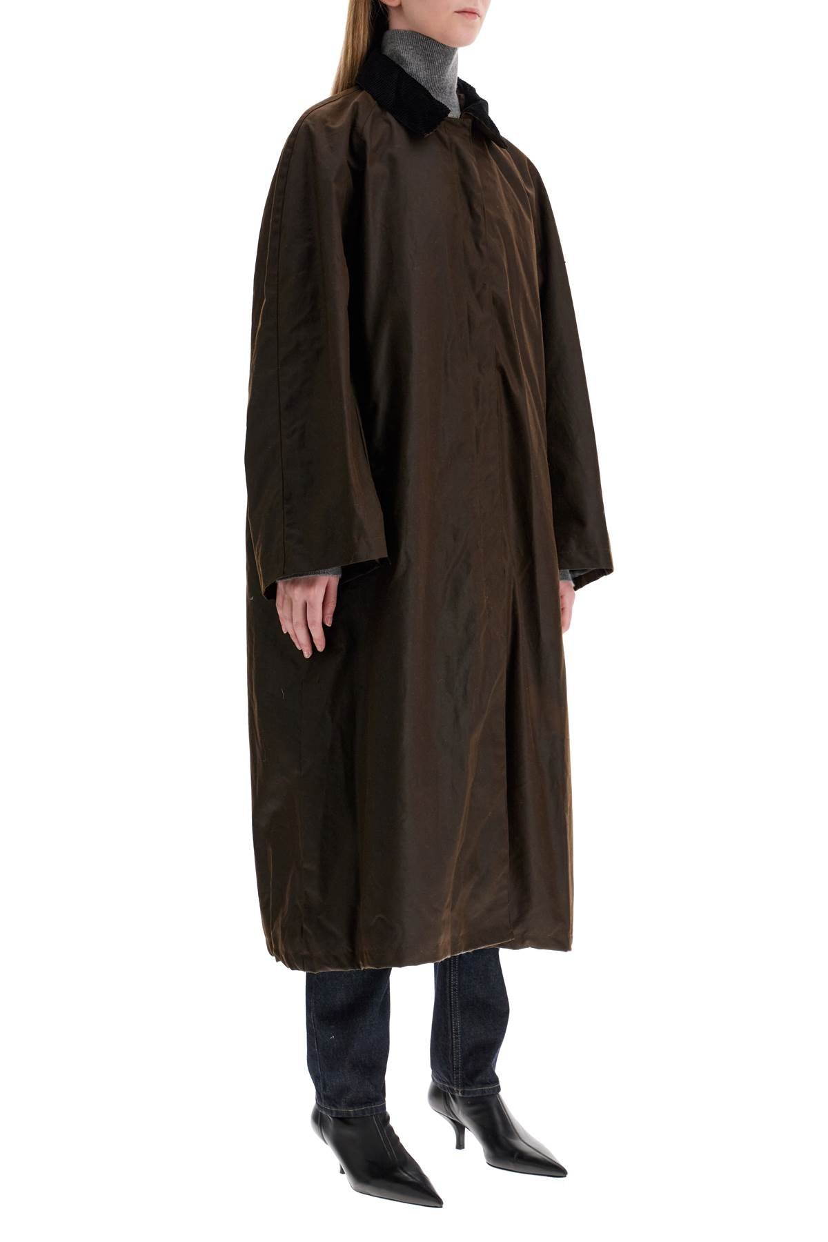 Toteme Women's Country Waxed Cotton Long Coat image 1