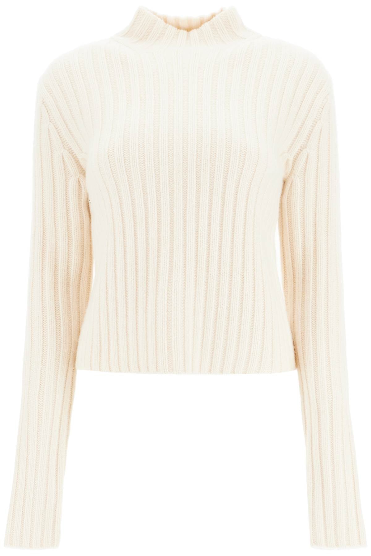 Toteme bed wool and cashmere petite sweater image 0