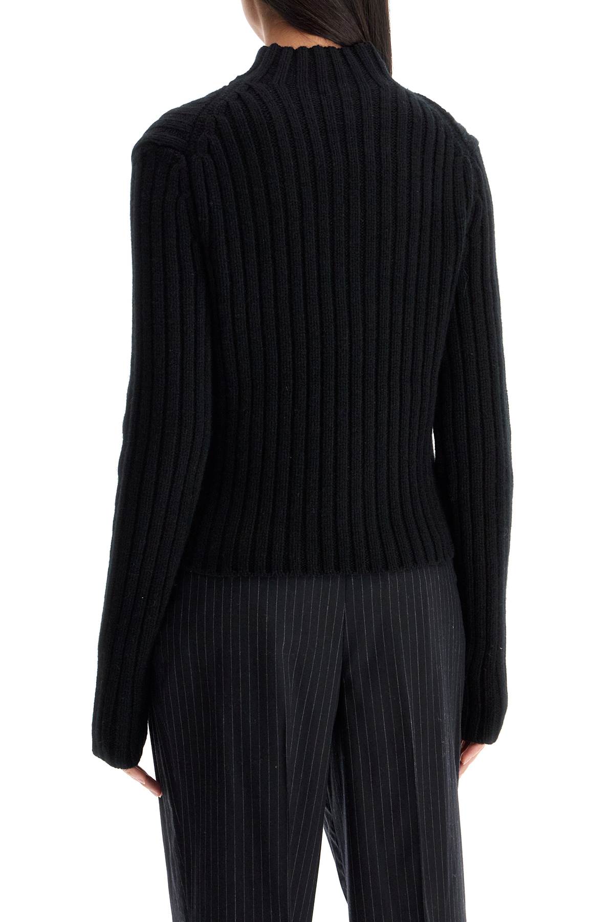 Totême Petite Wool & Cashmere Funnel Neck Sweater image 2