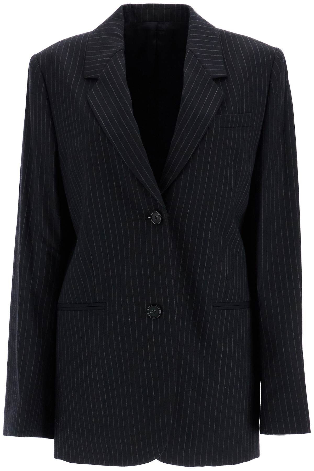 Toteme Single-Breasted Pinstripe Blazer image 0