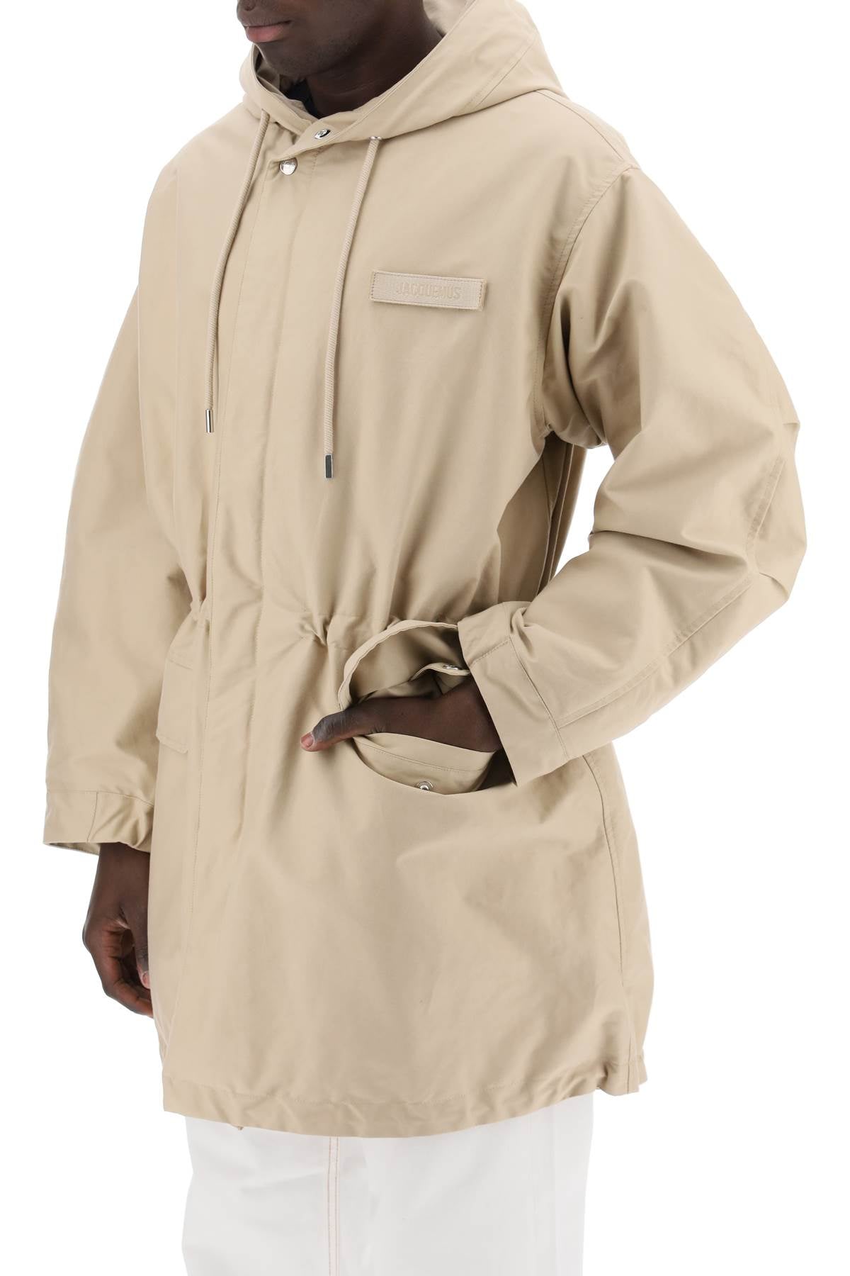 Jacquemus padded parka 'the brown image 3