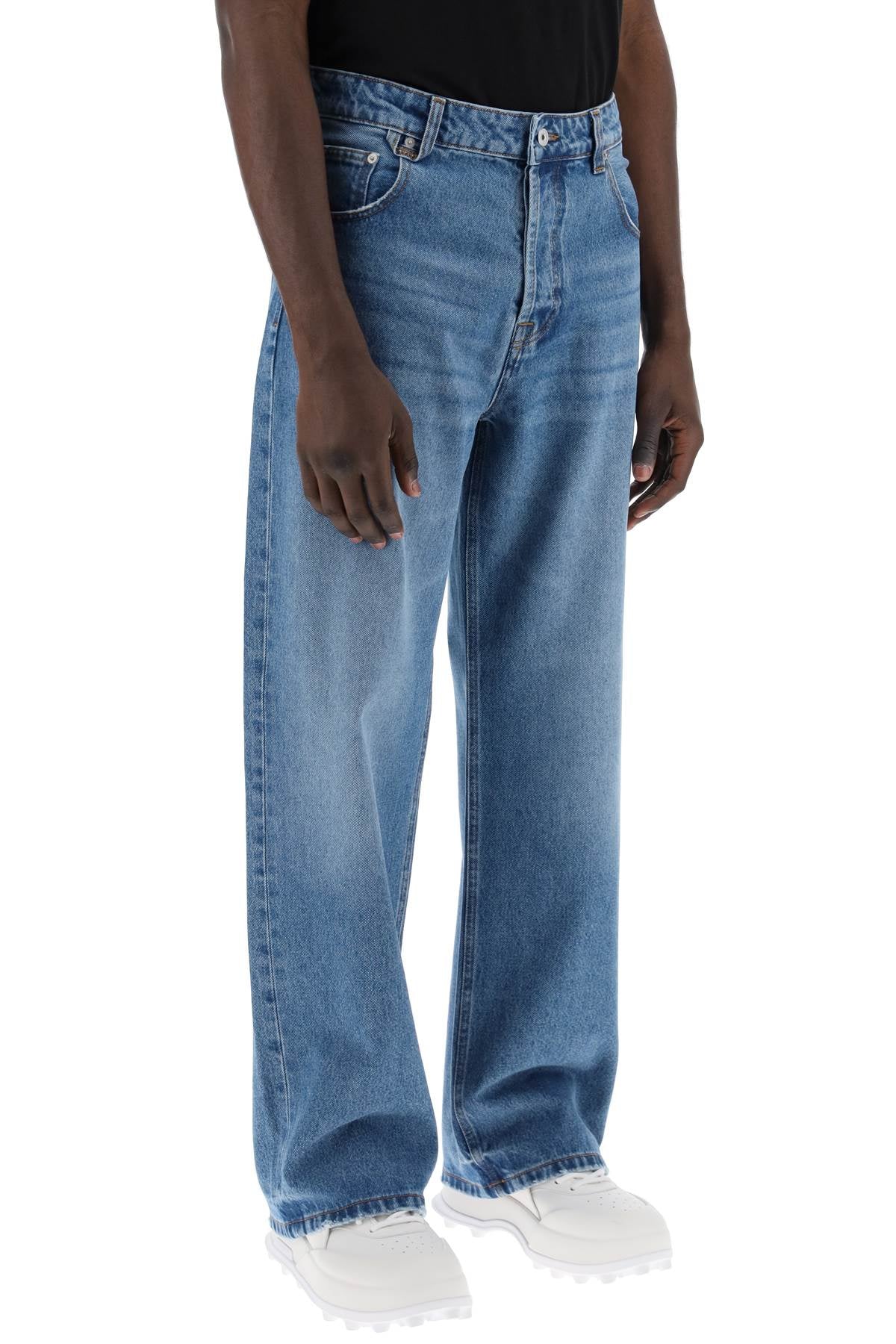 Jacquemus large denim jeans from nimes image 1