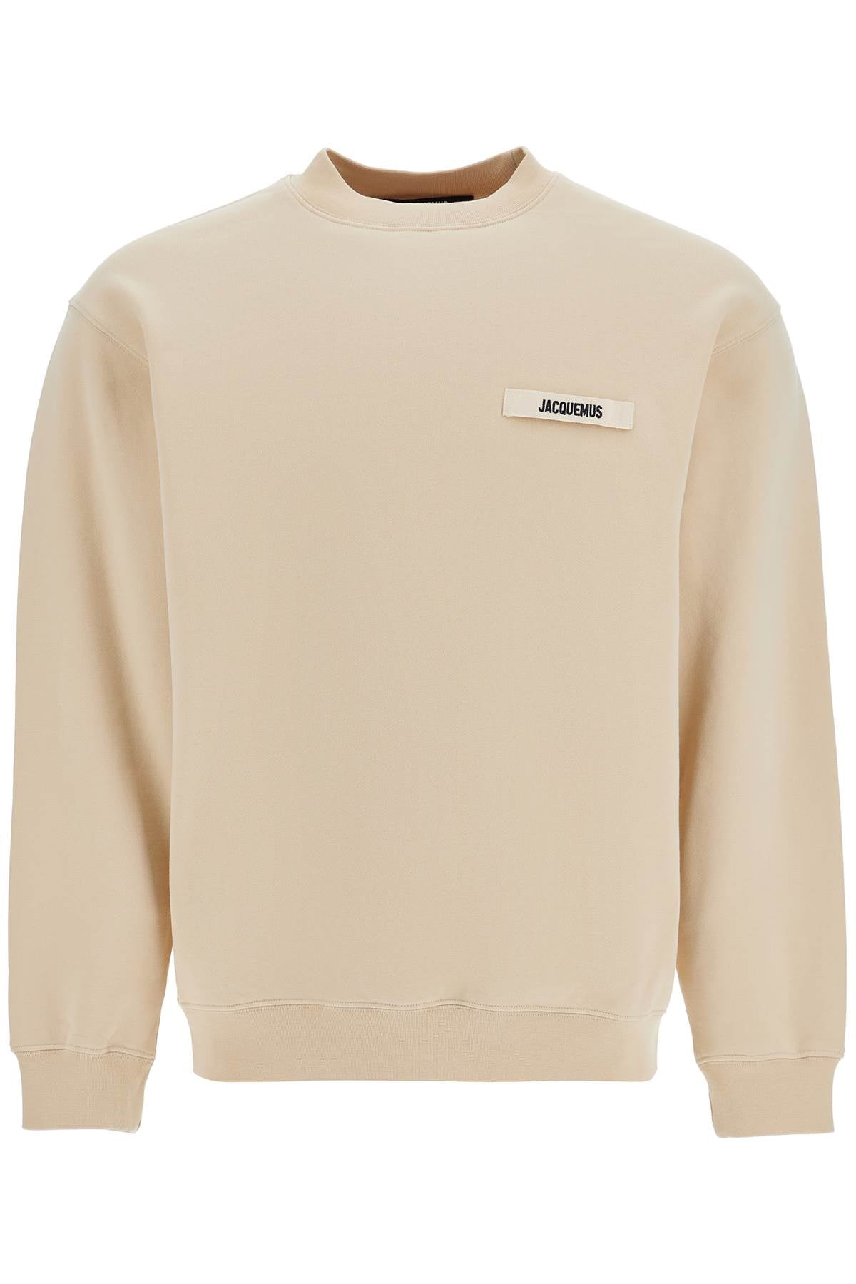 Jacquemus Men's Round Neck Brushed Cotton Sweatshirt image 0