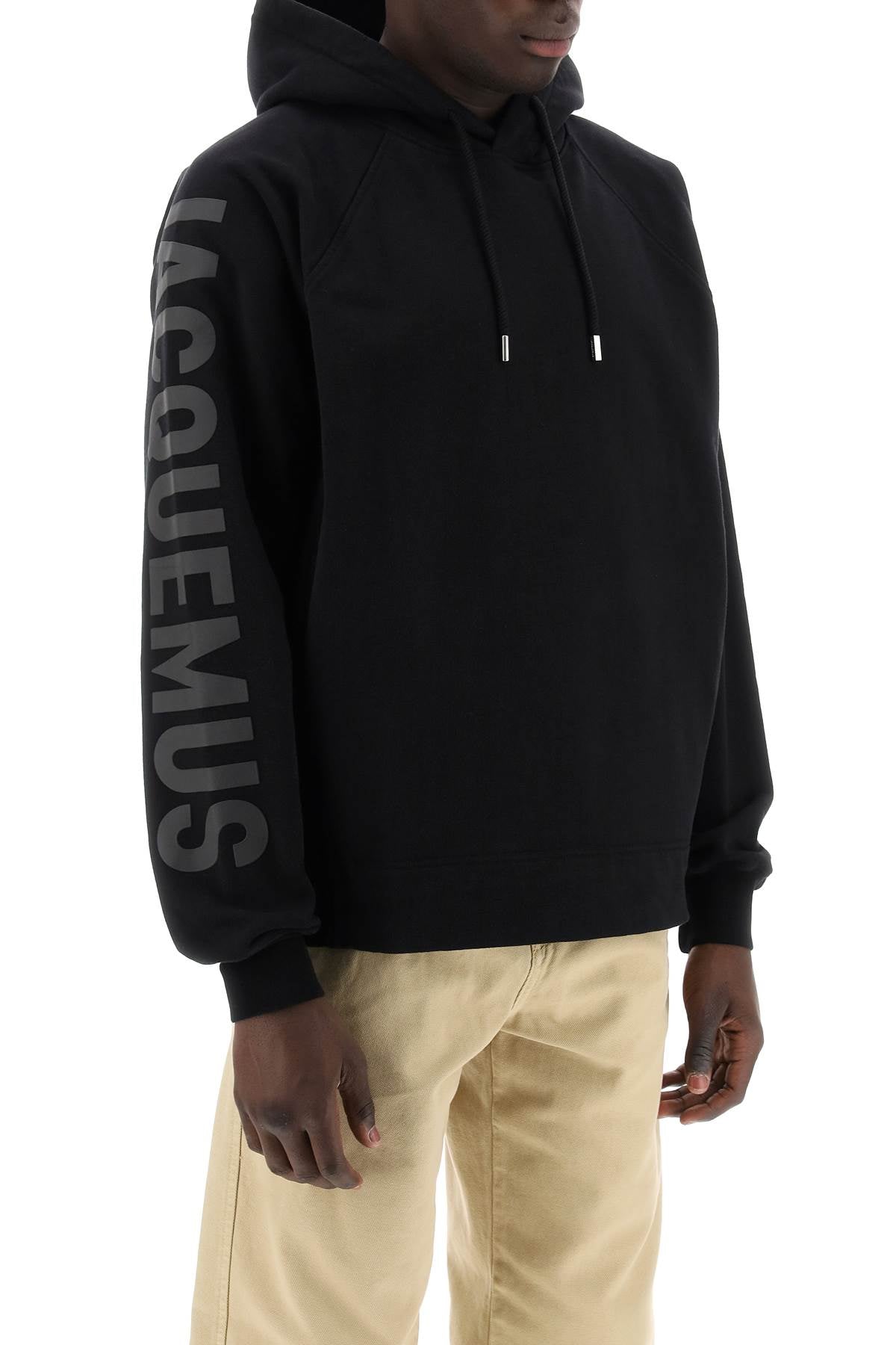 Jacquemus Le Hoodie Typo Fleece Hoodie image 1