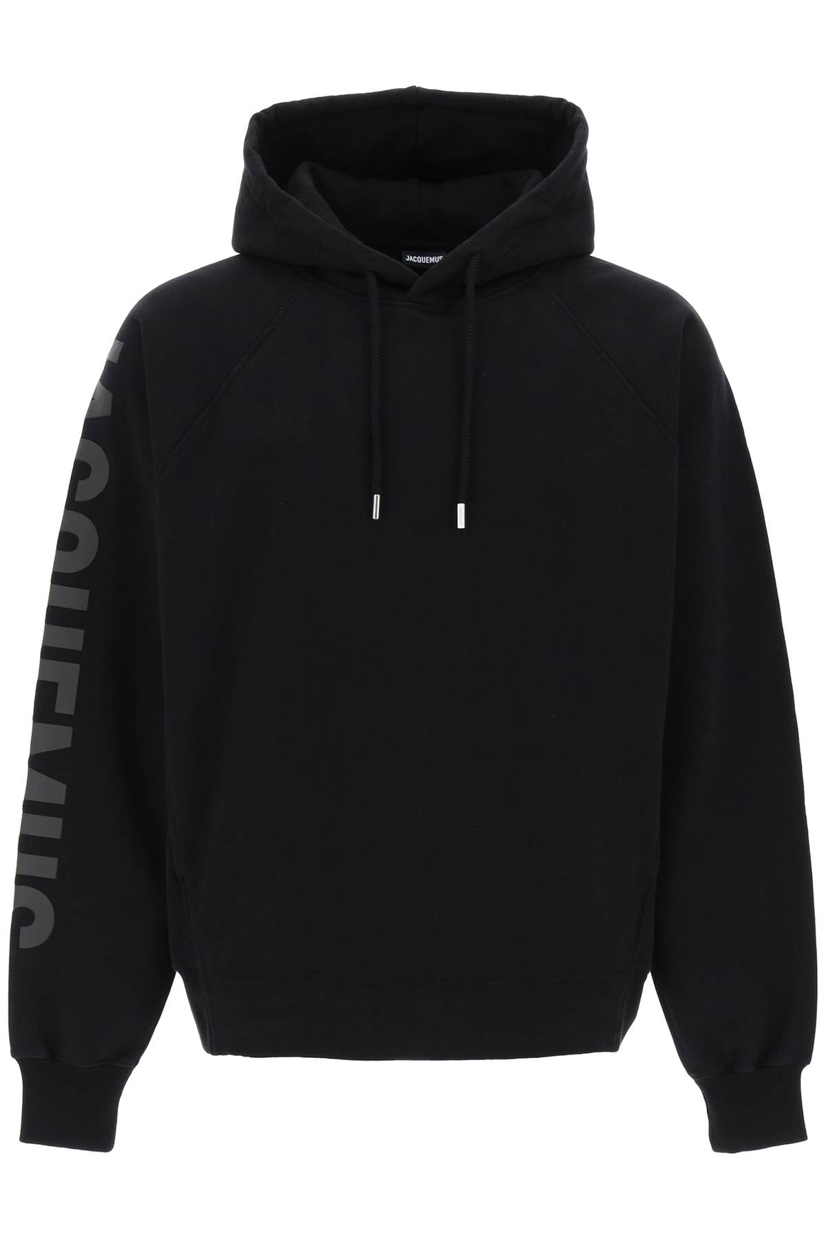 Jacquemus Le Hoodie Typo Fleece Hoodie image 0