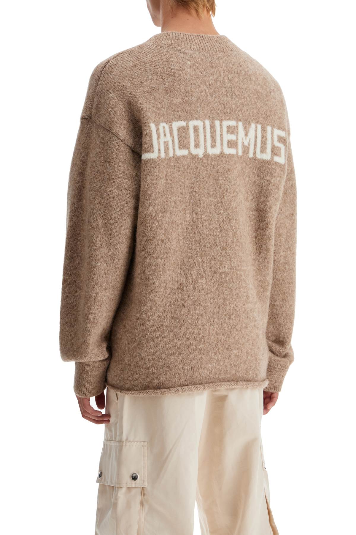 Jacquemus 'Le Jacq' Oversized Alpaca & Merino Wool Sweater image 2