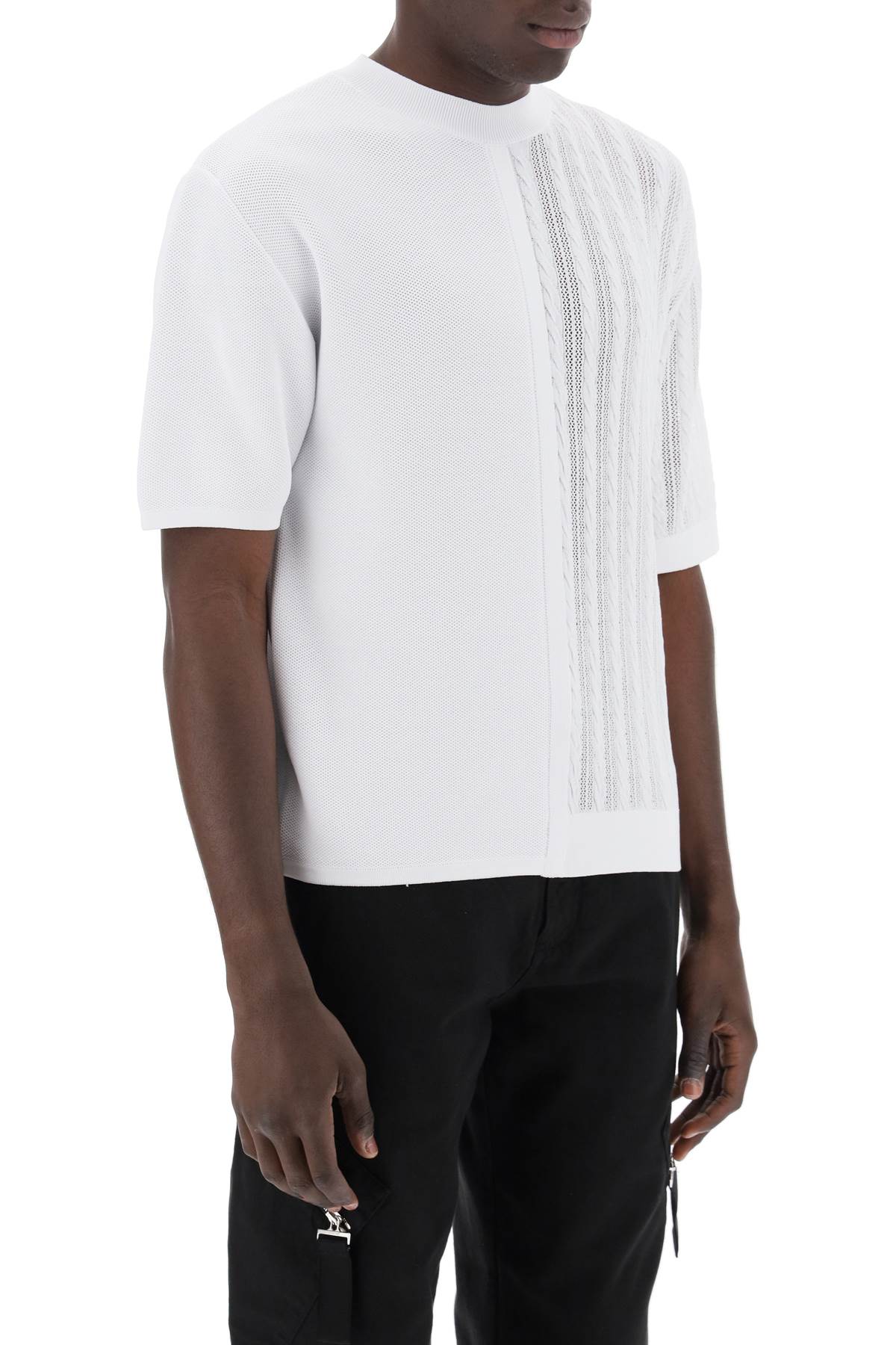 Jacquemus Knit Top: Textured Design with Two-Tone Knit image 1