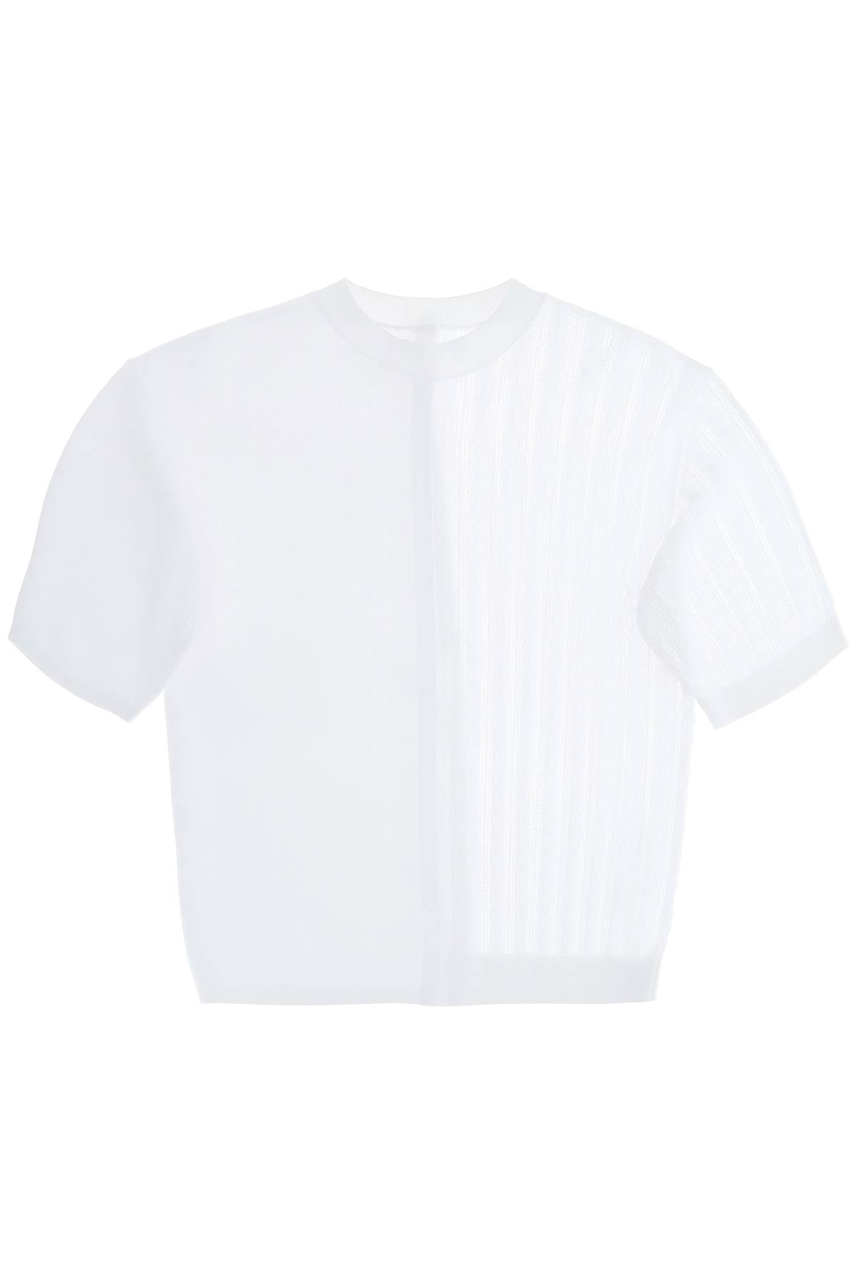 Jacquemus Knit Top: Textured Design with Two-Tone Knit image 0