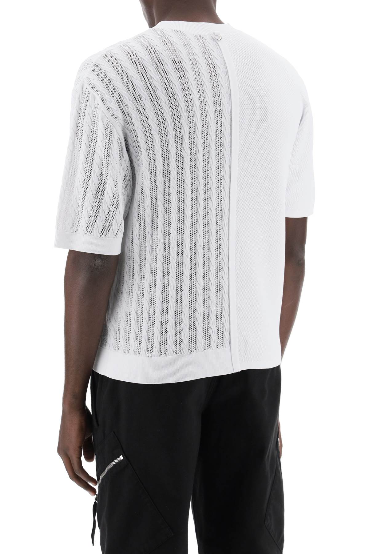 Jacquemus Knit Top: Textured Design with Two-Tone Knit image 2