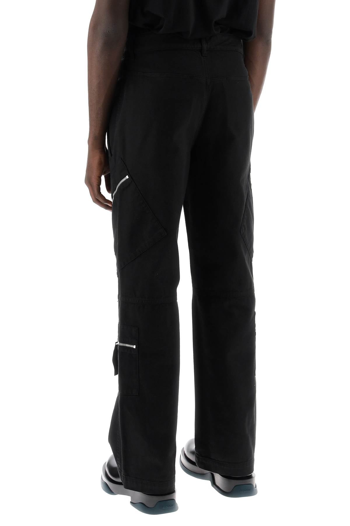 Jacquemus brown cargo pants for men image 2