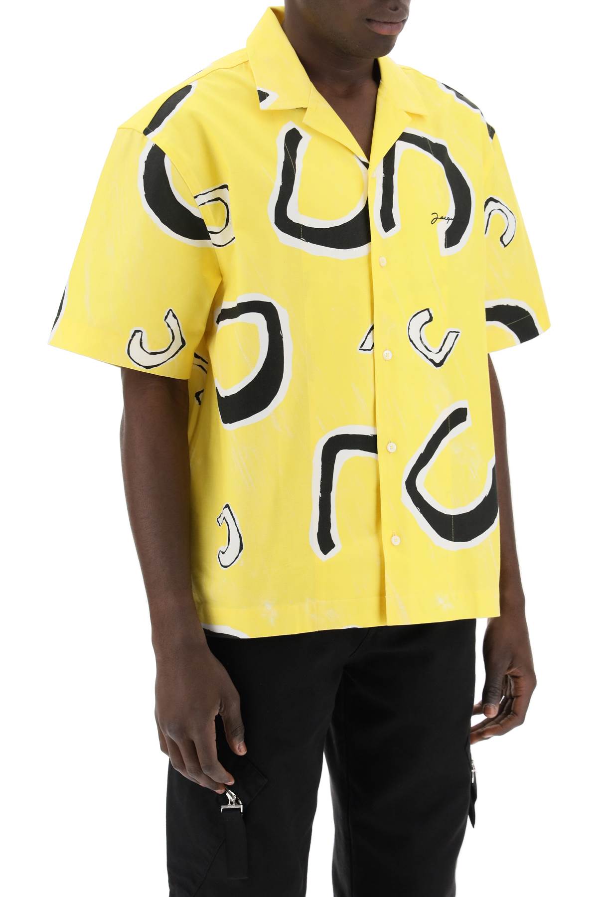 Jacquemus jean bowling shirt for men image 1