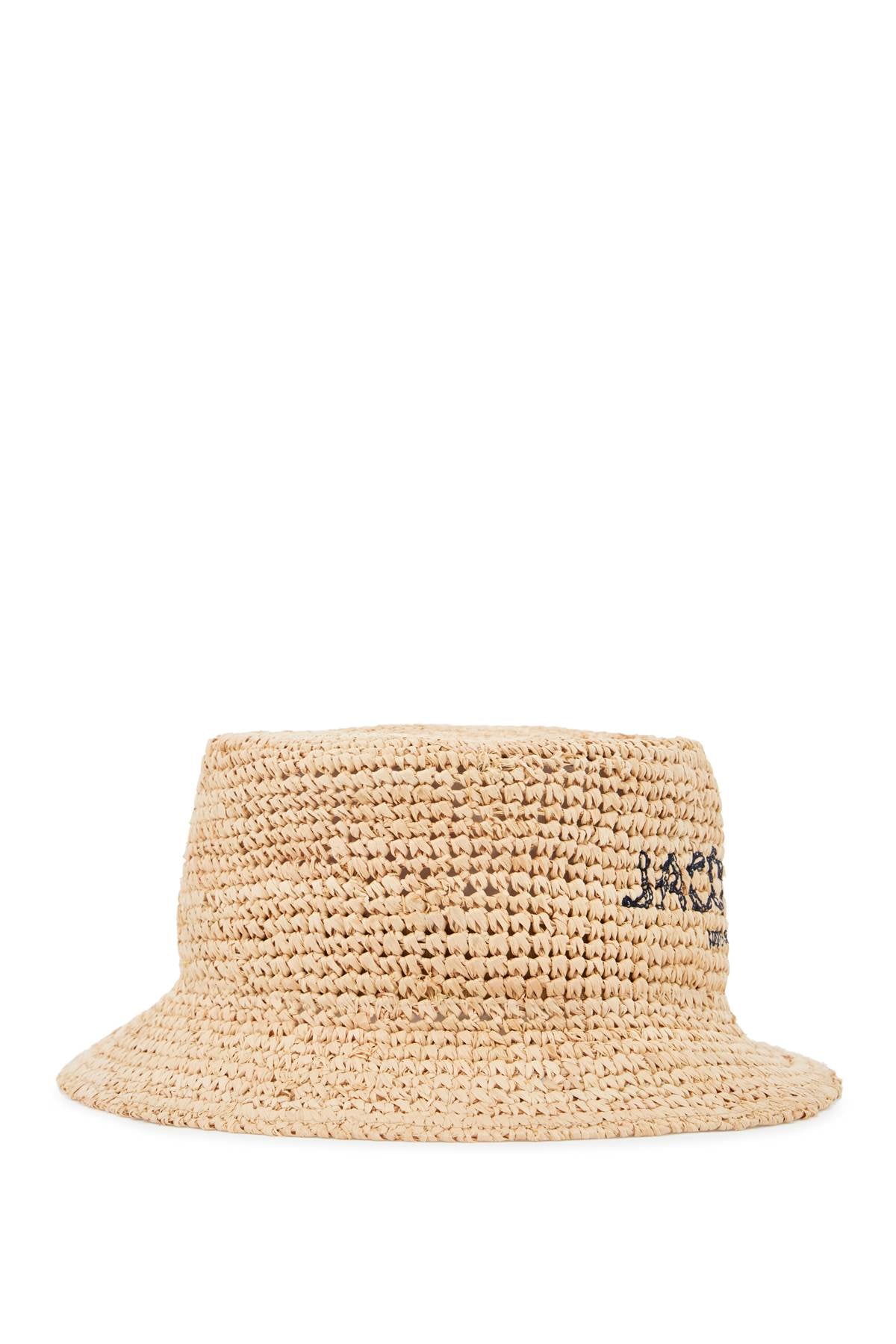 Jacquemus peach bucket hat for a stylish image 0