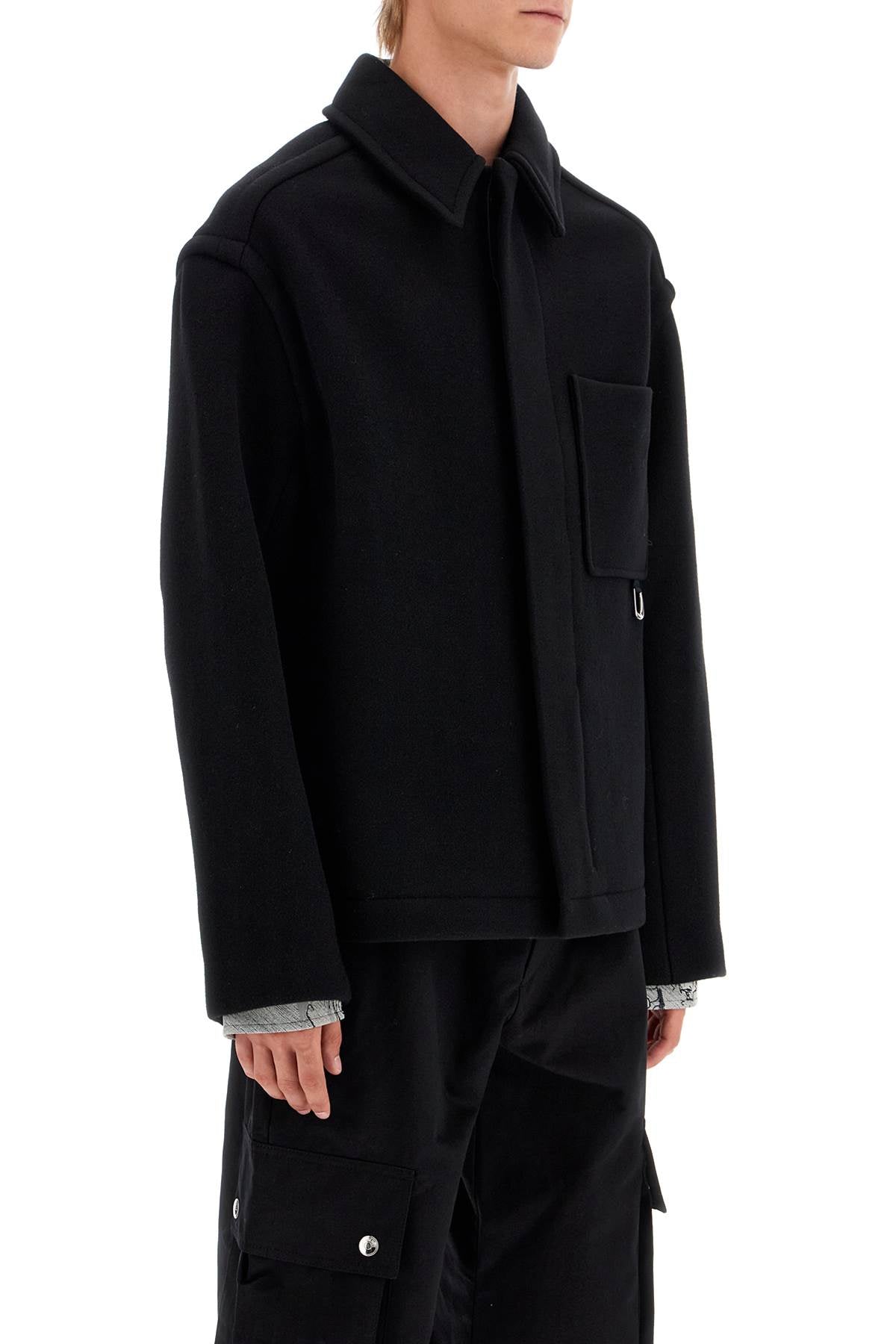 Jacquemus Le Manteau Court Short Wool Coat image 1