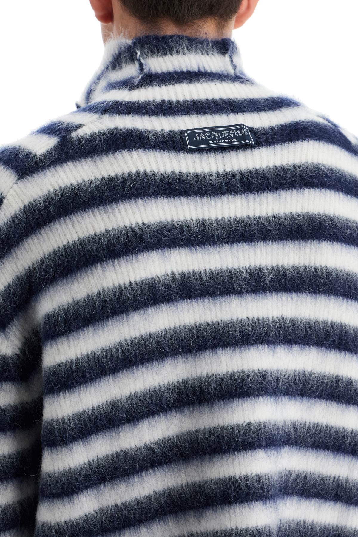 Jacquemus Marina Mohair Sweater - Nautical Stripe Knit image 3