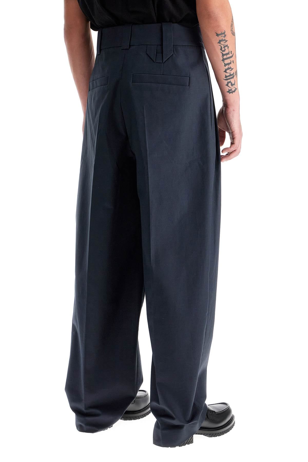 Jacquemus 'Le Pantalon Marz' Wide Leg Double Pleated Pants image 2