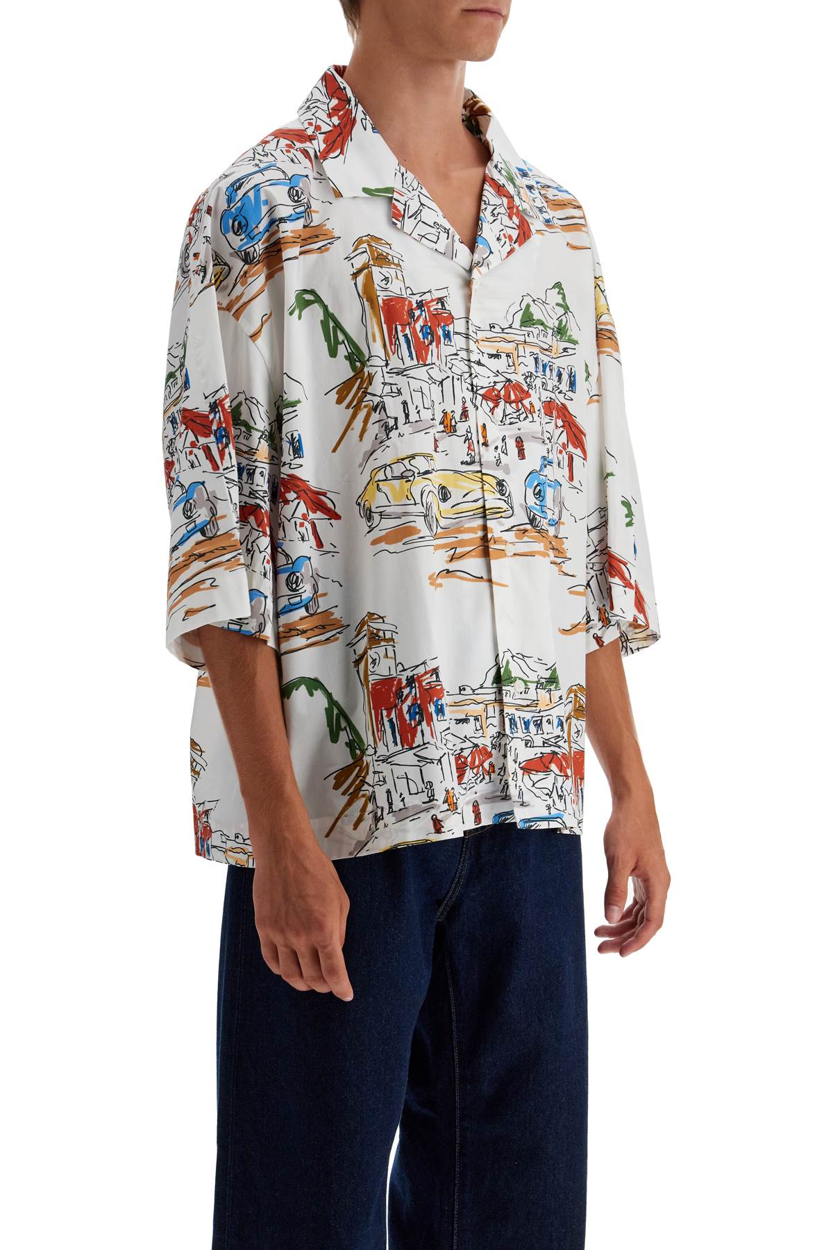 Jacquemus short-sleeved shirt 'the chem image 1