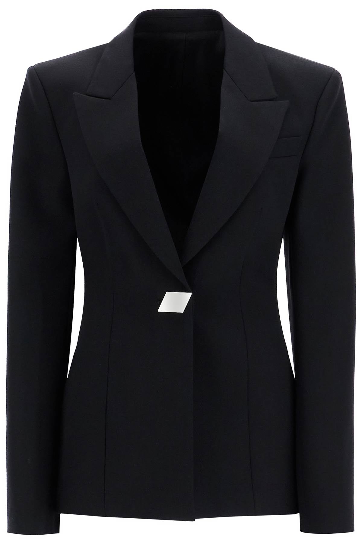 The Attico wool gabardine blazer image 0