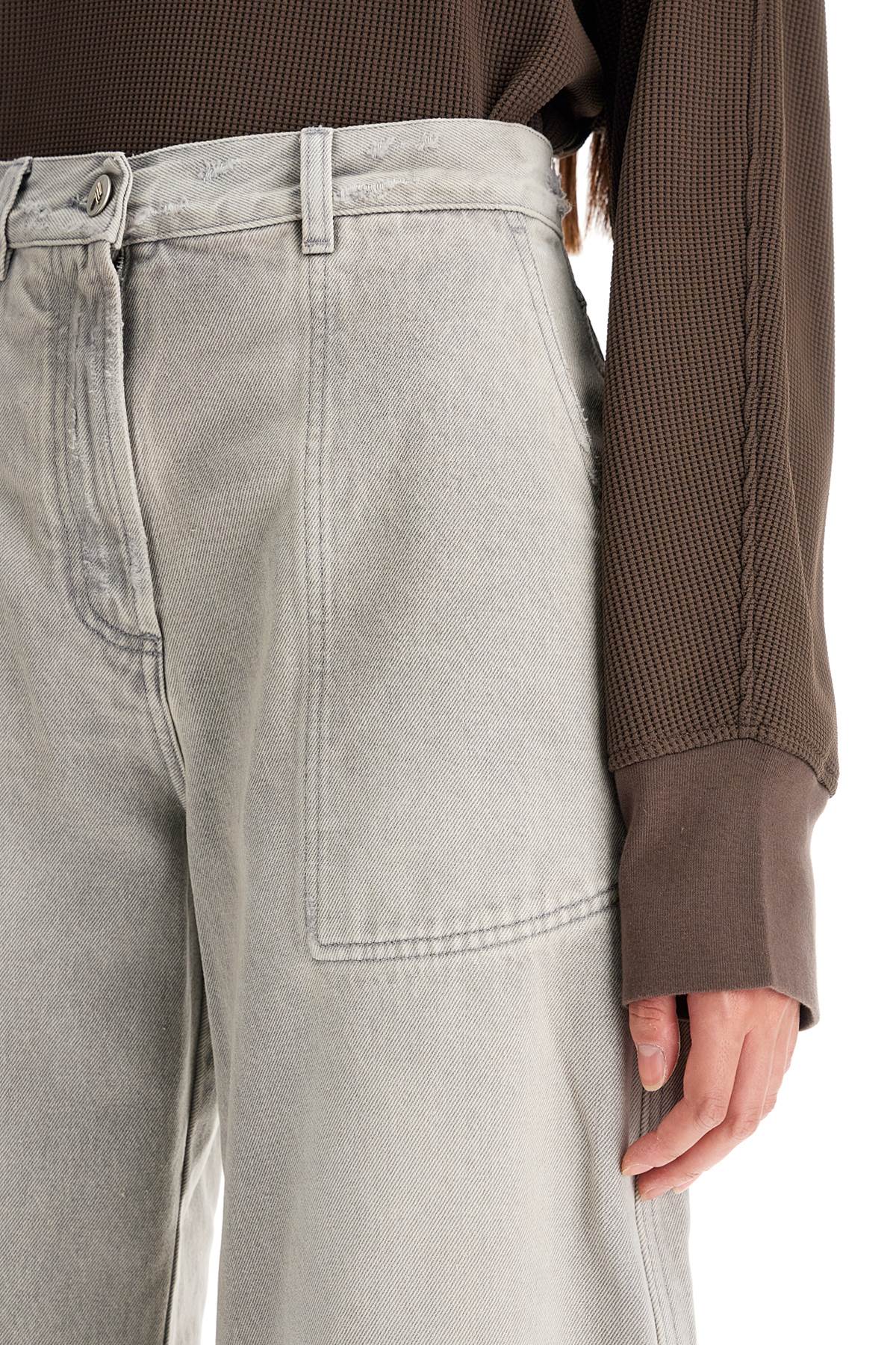 The Attico baggy jeans with pockets image 3