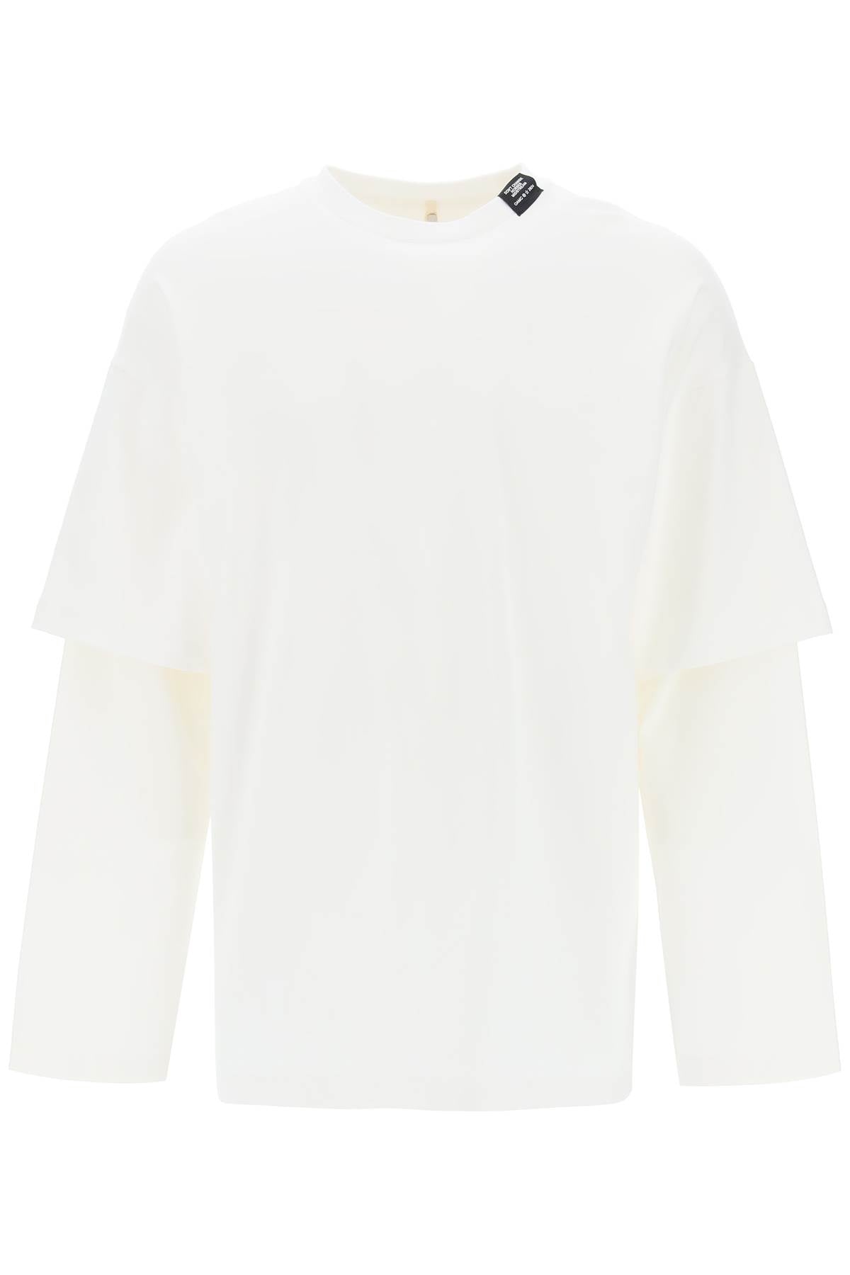 OAMC Layered Long-Sleeve T-Shirt in Organic Cotton image 0