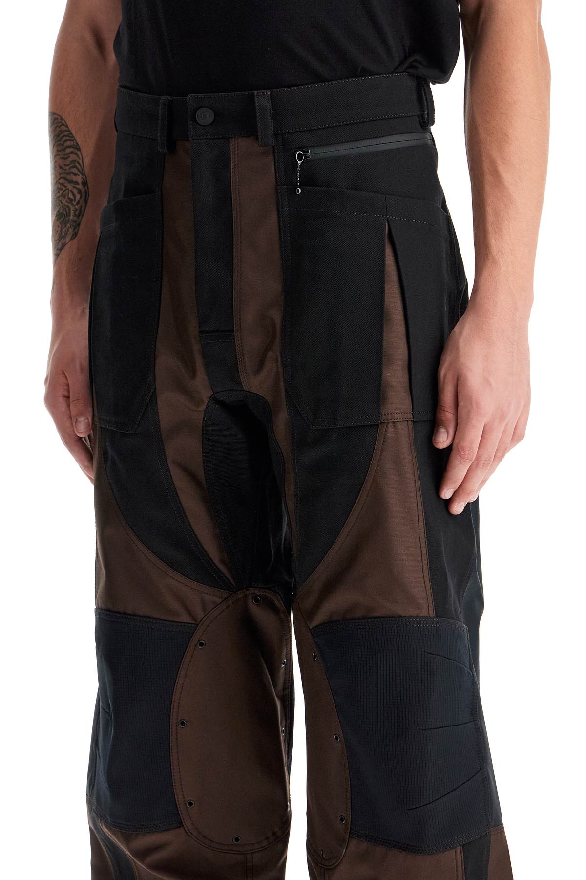 Mugler Patchwork Cargo Pants image 3