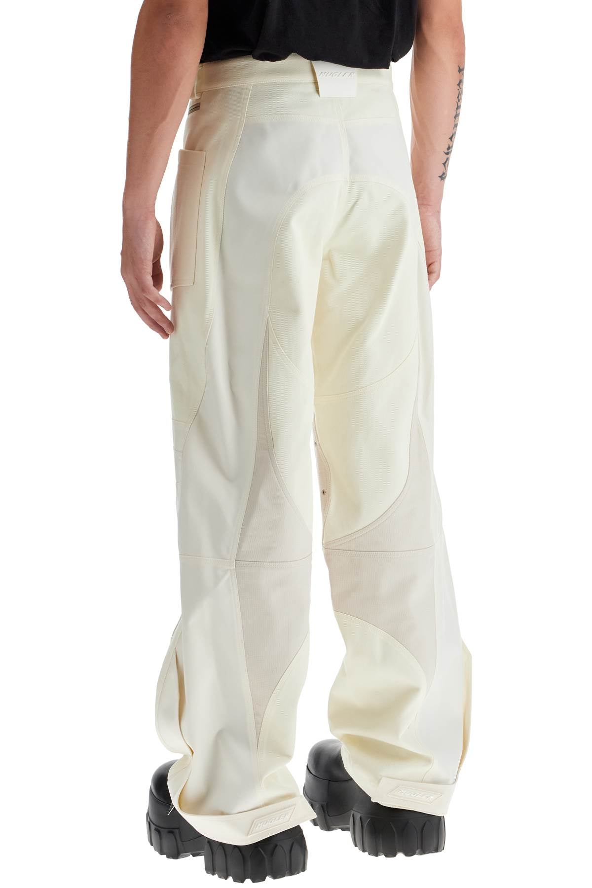 Mugler Patchwork Cargo Pants image 2