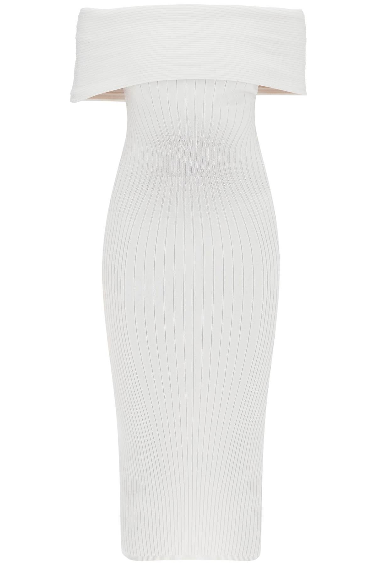 Mugler off-shoulder midi image 0