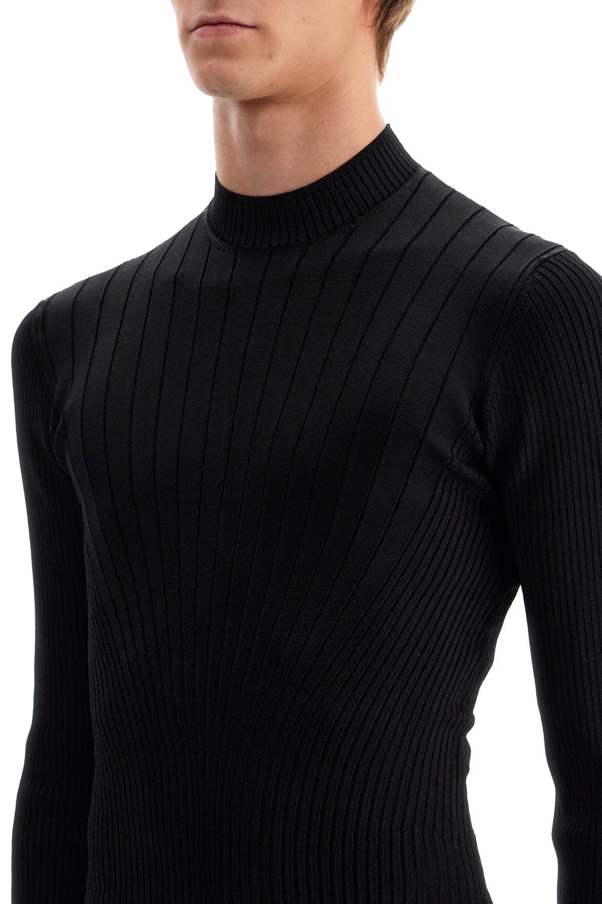 Mugler fitted long-sleeved top image 3