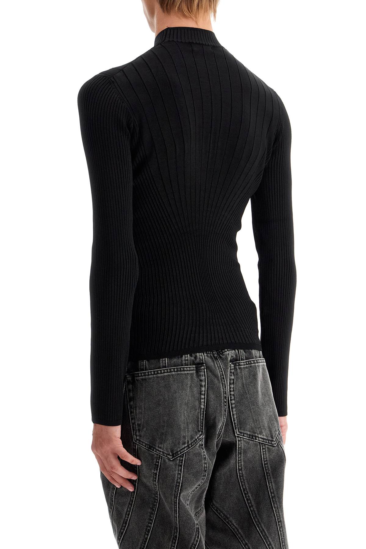 Mugler fitted long-sleeved top image 2