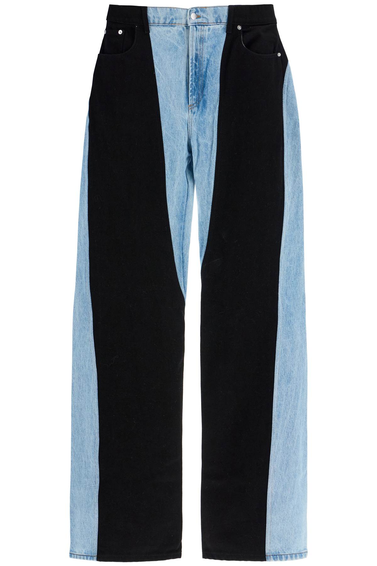 Mugler Two-Tone Denim Jeans image 0