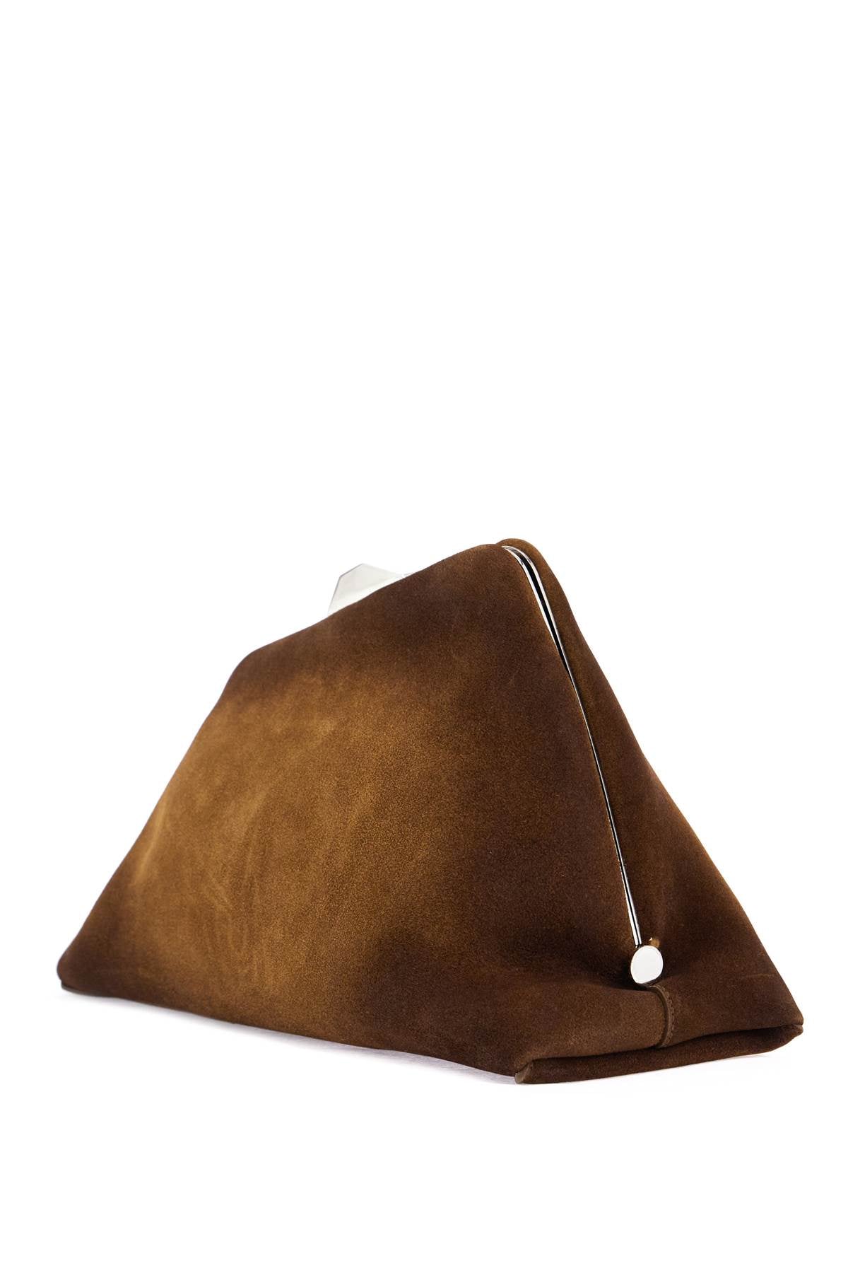 The Attico 'gradient suede day off clutch image 1