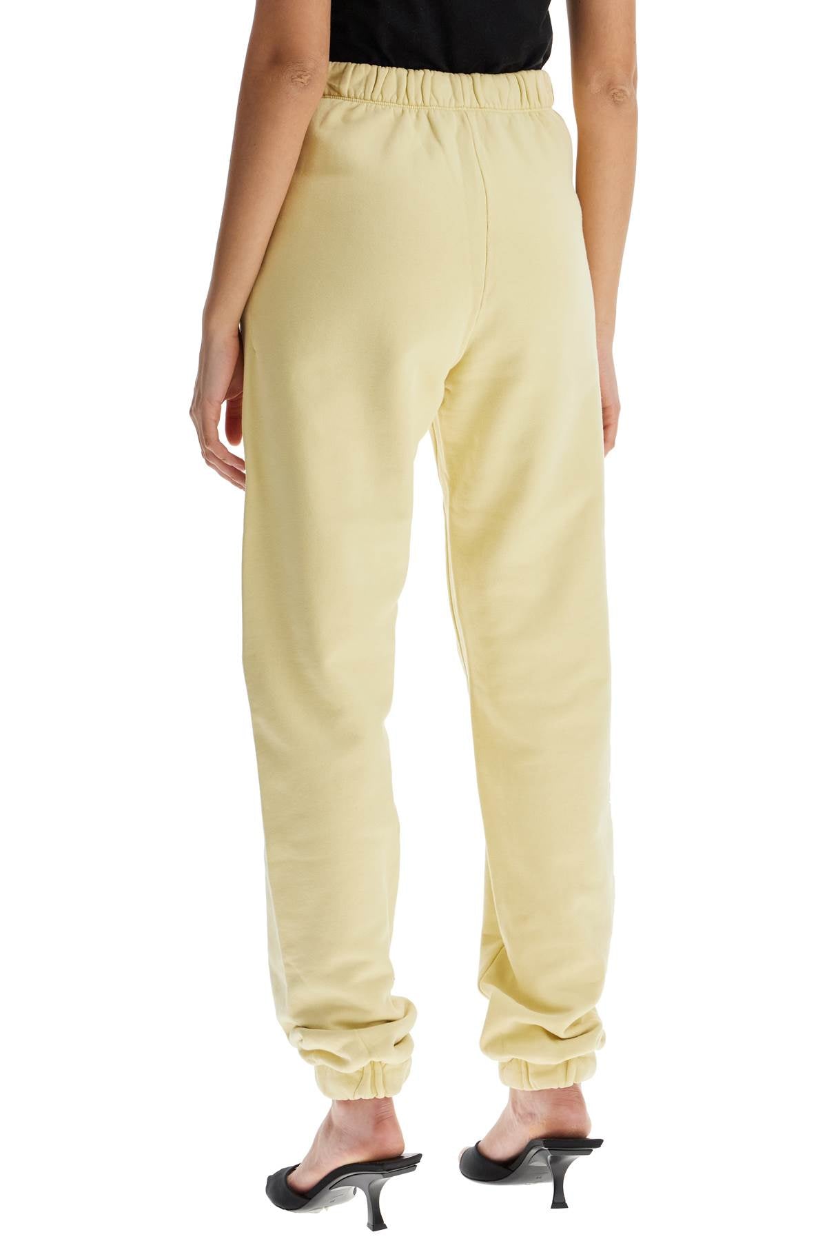 The Attico high waist loose yellow cotton pants image 2