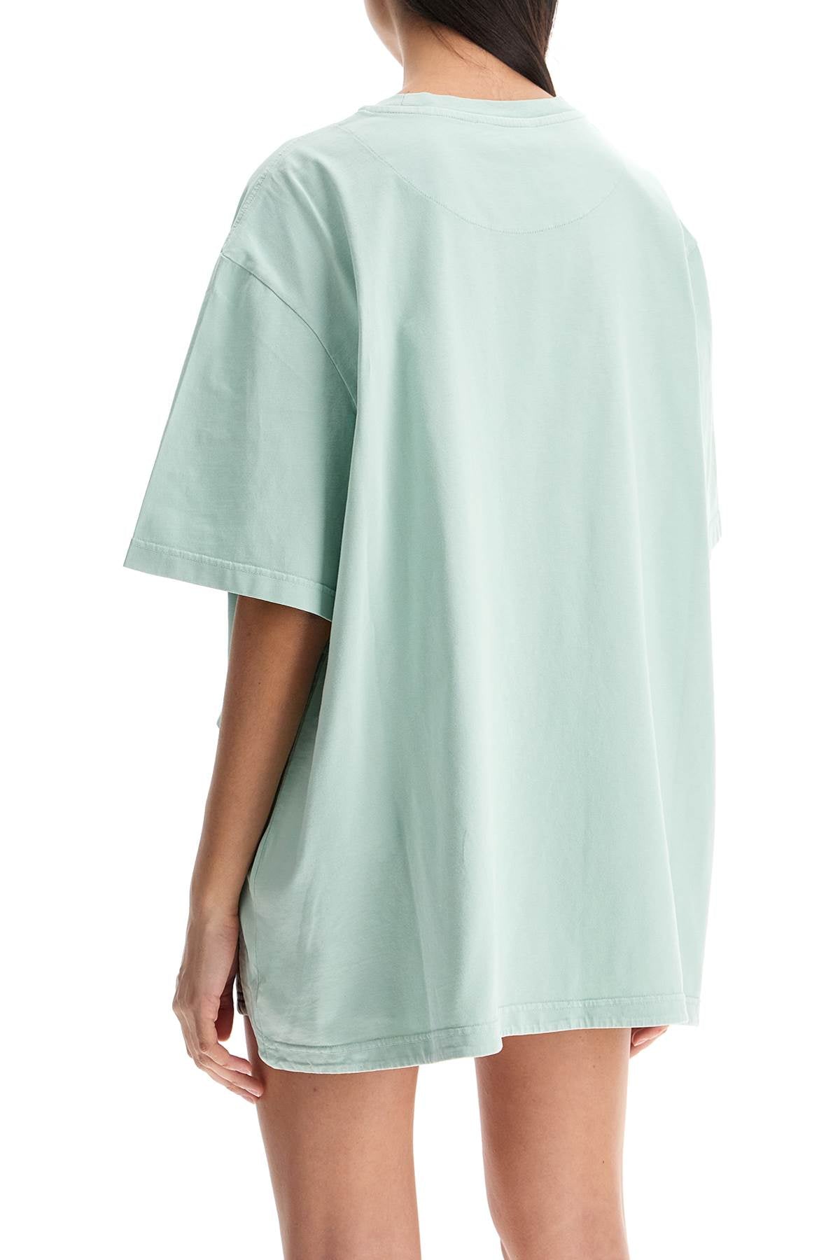 The Attico oversized short sleeve mint green t-shirt image 2