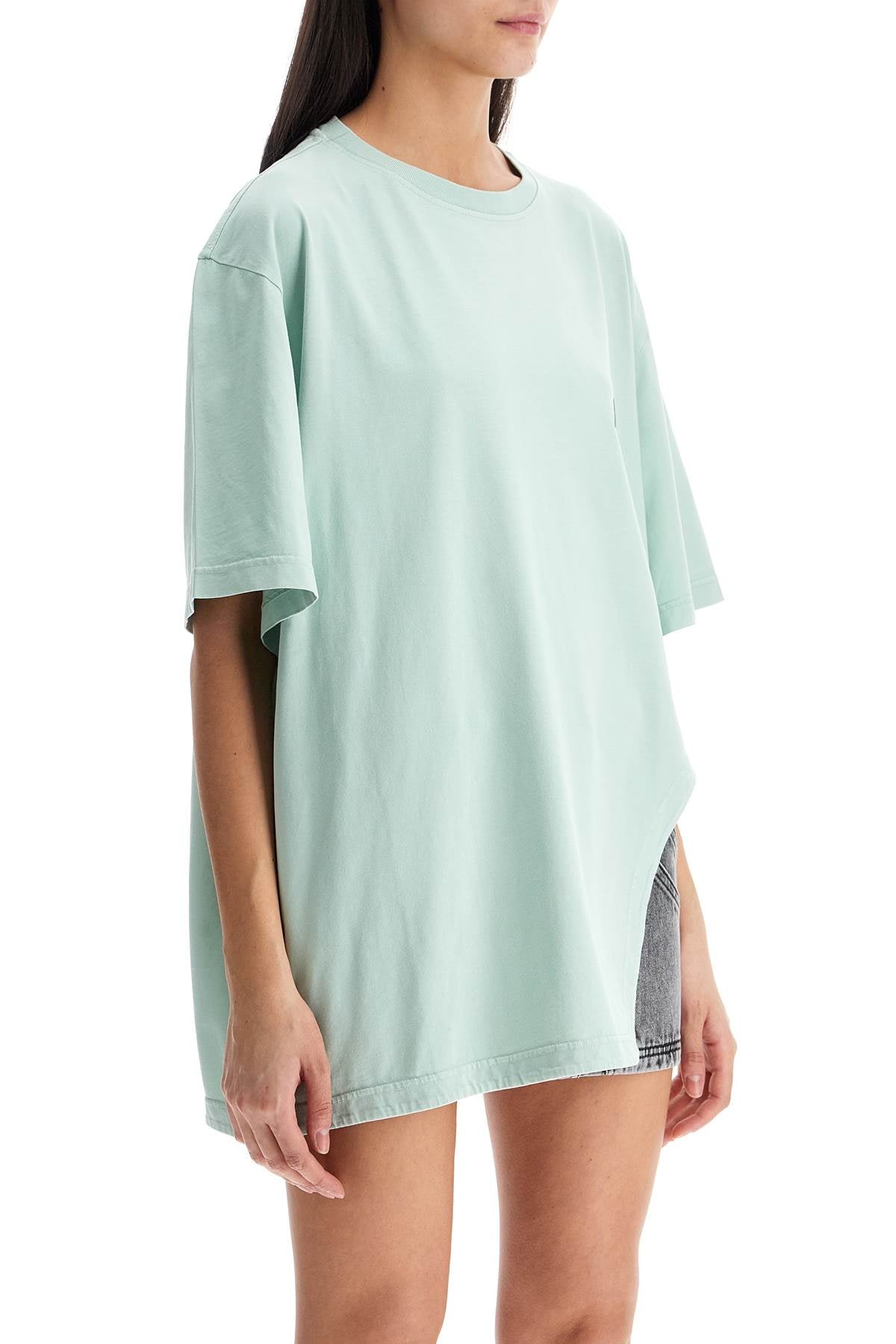 The Attico oversized short sleeve mint green t-shirt image 1