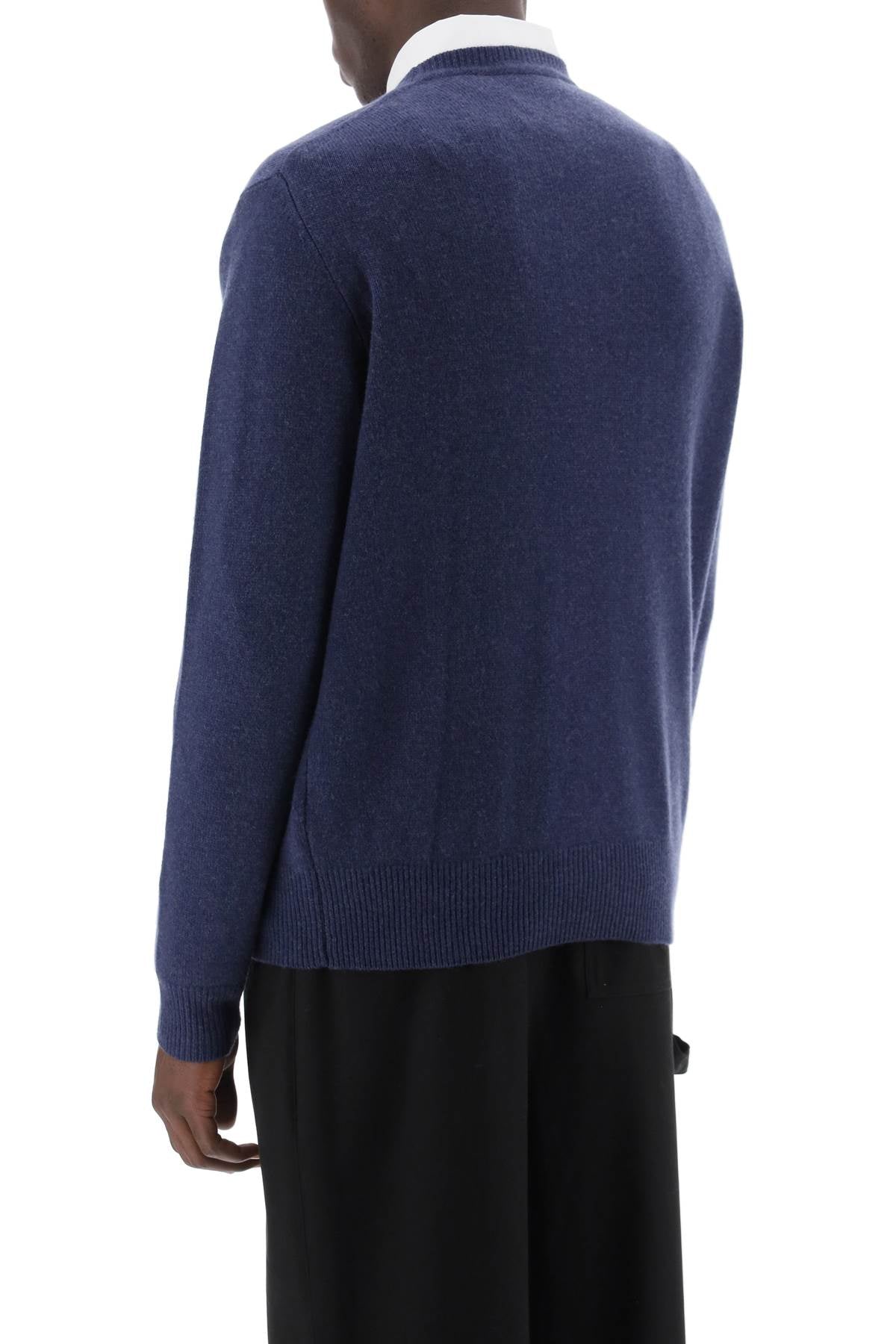 Vivienne Westwood Orb Embroidered Merino Wool Sweater image 2