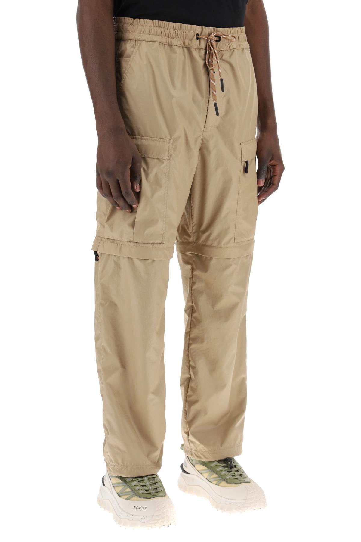 Moncler Grenoble convertible ripstop pants in italian image 1