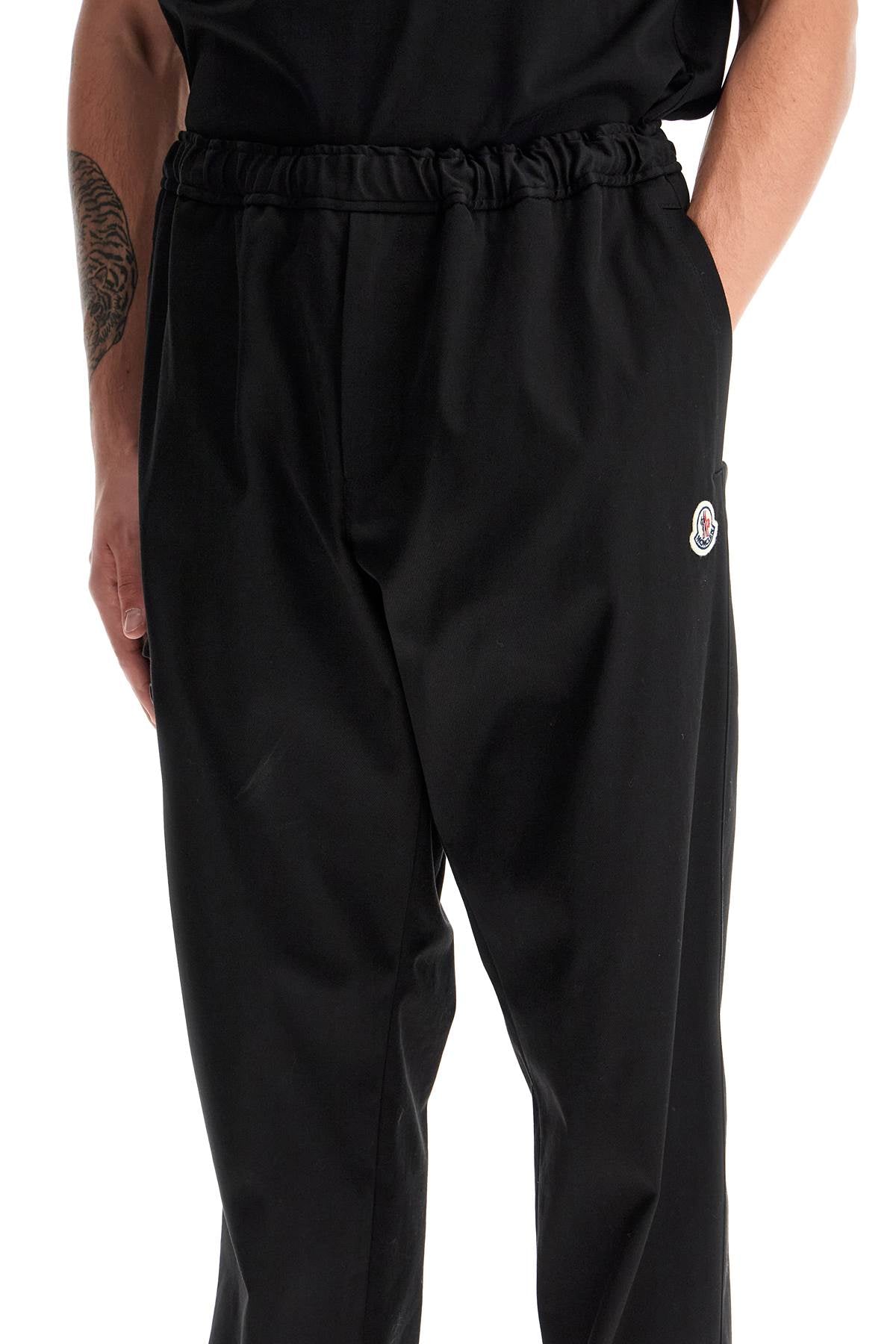 Moncler Men's Stretch Cotton Gabardine Jogger Pants image 3