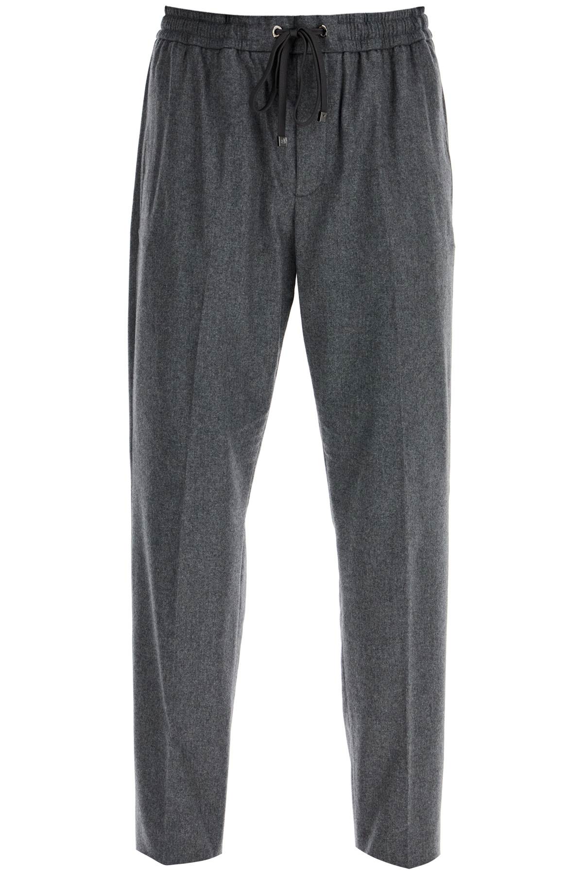 Moncler cashmere blend pants for men image 0