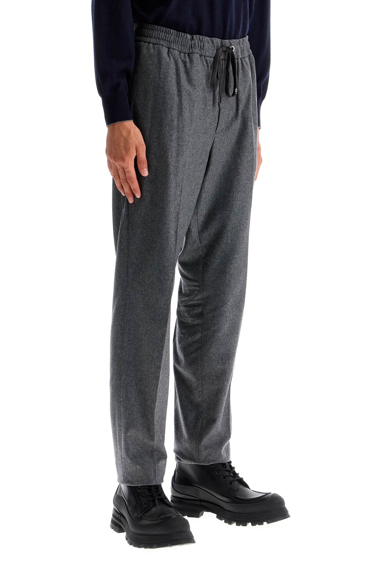 Moncler cashmere blend pants for men image 1