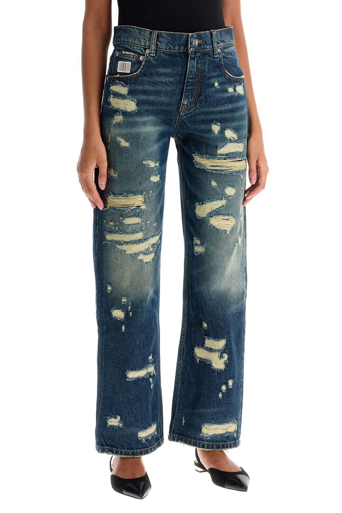 Marc Jacobs jeans 'the rip and repair straight jean image 1