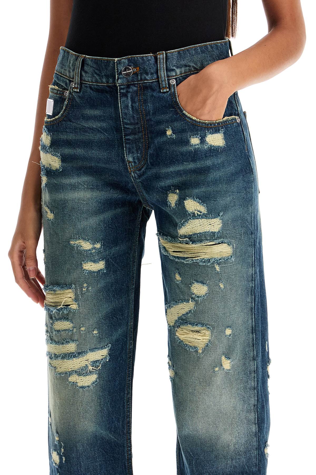 Marc Jacobs jeans 'the rip and repair straight jean image 3