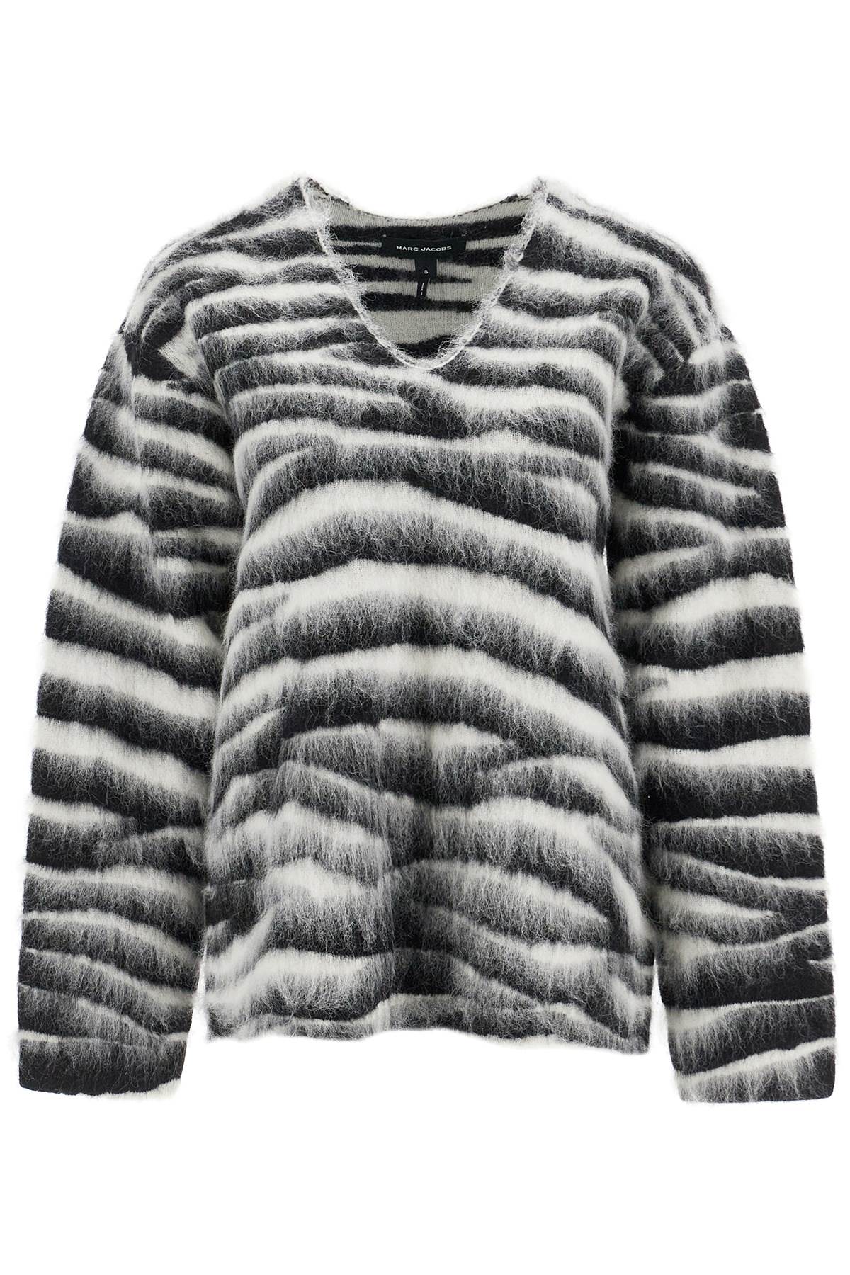 Marc Jacobs zebra print wool and mohair image 0