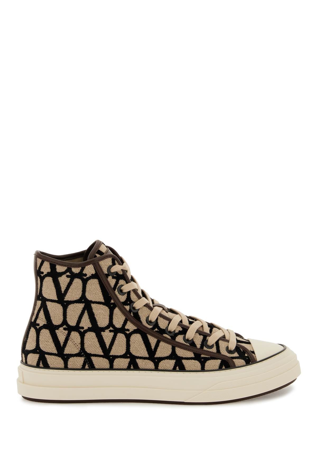 Valentino GARAVANI totaloop toile iconographe high-top sneakers image 0