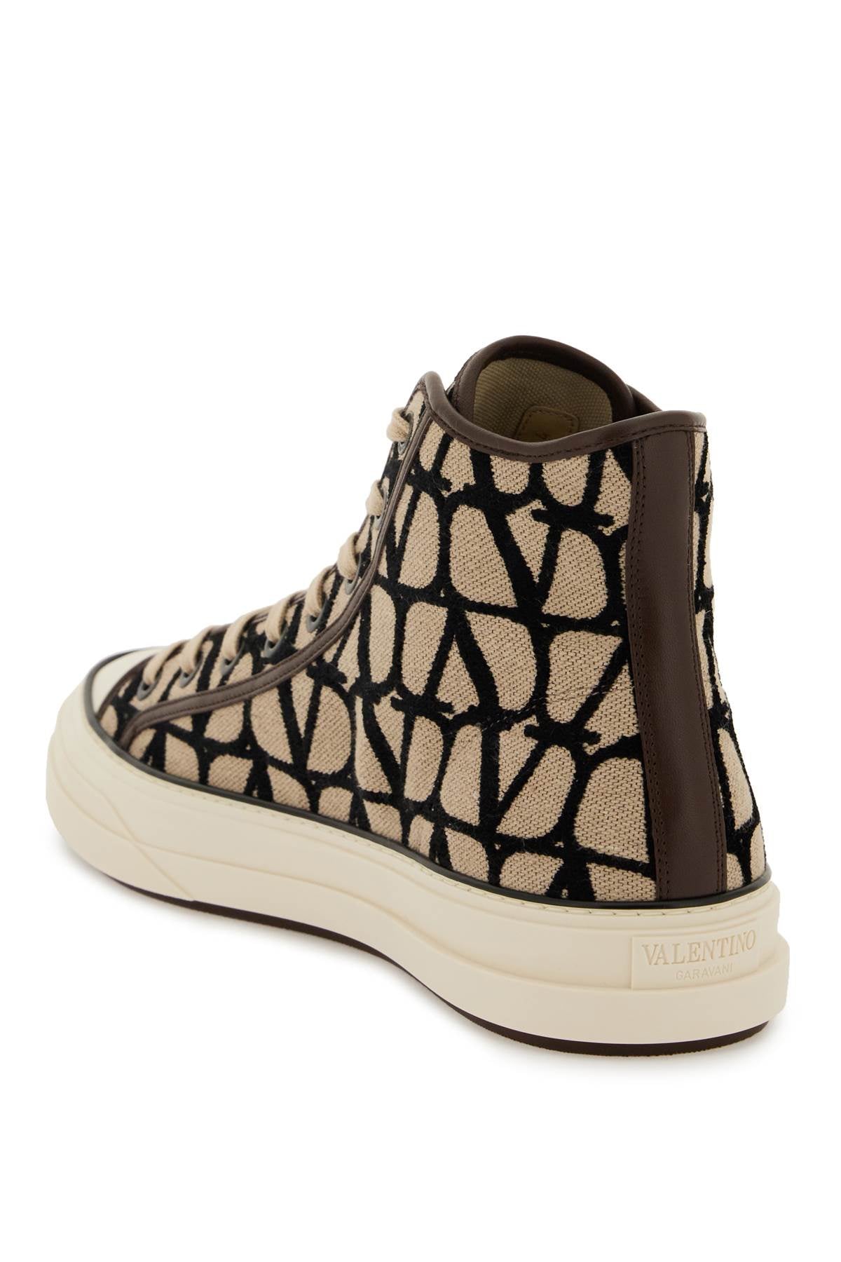 Valentino GARAVANI totaloop toile iconographe high-top sneakers image 2