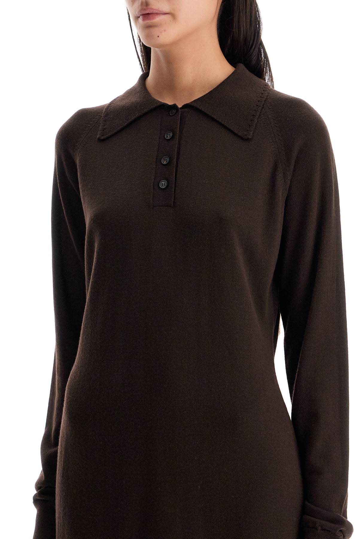 Filippa K Merino Wool Polo Dress image 3